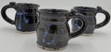 Liscom Hill Pottery - Black Metallic Mug