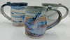 Liscom Hill Pottery - Teal and Seafoam Landscape Mug