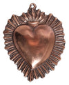 Copper Milagro Heart