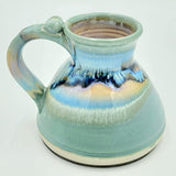 Liscom Hill Pottery - Black and Blue with Seafoam