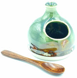 Liscom Hill Pottery - Redwood Salt Cellar