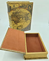 Box - World Map Book Boxes