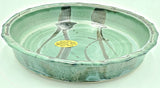 Liscom Hill Pottery - Seafoam Pie Plate