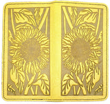 Leather Smartphone Wallet - Sunflower