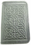 Leather Cardholder - Celtic Braid