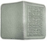 Leather Cardholder - Celtic Braid