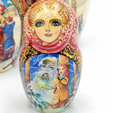 Russian Winter Fair Nesting Doll