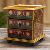 Vintage Floral Jewelry Box