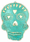 Copper Skull Ornament