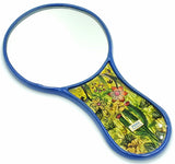 Reverse Painted Hand Mirror