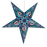 Blue Celtic Star Lantern