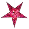 Fuchsia Nebula Star Lantern