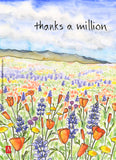 Makino Studios Card - Thanks A Million