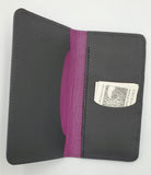 Leather Smartphone Wallet - Irises