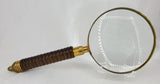 Brass and Wood Magnifier